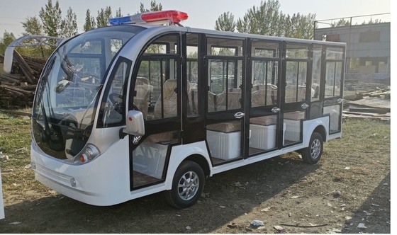 Véhicule électrique à quatre roues polyvalent pour bus touristique de 10 à 14 places