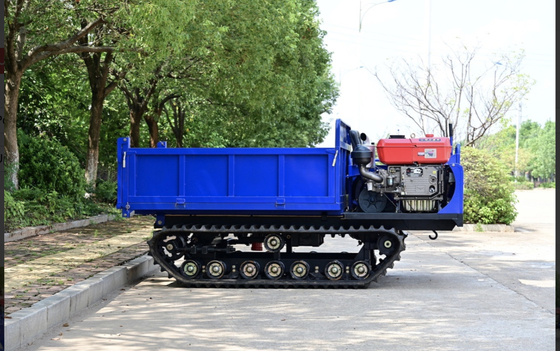 Véhicules agricoles chinois 5 tonnes GF5000A Chargeur à rames Camion à décharges Camion à décharges en caoutchouc