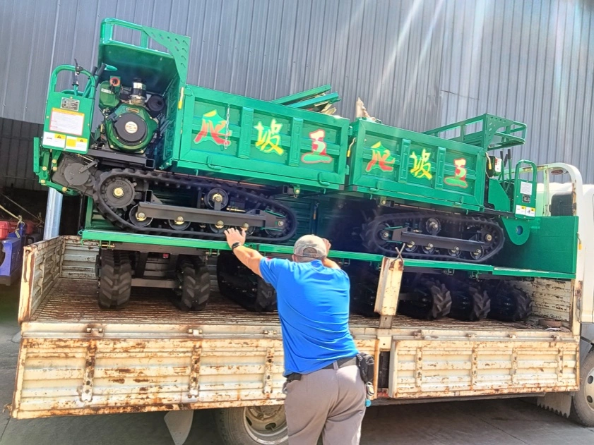 1 tonne de charges utiles mini-crawler pour le transport minier 9