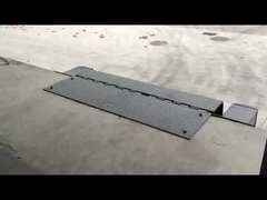 Plaque de grille en forme de dent / planche d'anilox DCQ6-0.55 Nivelateur hydraulique de quai haute résistance