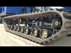 Dampper hydraulique autoportant de 5 tonnes charge maximale GF5000d Dampper à rouleaux à voie de caoutchouc