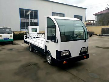 Camion de plate-forme électrique adapté aux besoins du client, camion à piles de plate-forme de cabine incluse