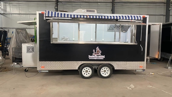 AffordableCustom chariots de restauration rapide pas cher camion de nourriture mobile hot dog stand panier de crème glacée chariot de nourriture mobile remorque à vendre