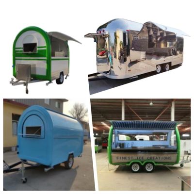 Prix de l'usine Laqueur de haute qualité Entrepreneuriat Portable Mobile Food Trailer