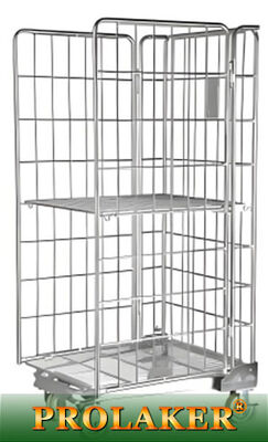 Q235 Cage à rouleaux d'entrepôt en acier