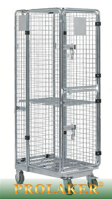 Durée de vie élevée CH5062 Logistique 3 côtés Rolo Cage Taille personnalisée Retour à courte distance