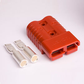 Connecteur rapide bipolaire pour chariot élévateur SC50, courant nominal de 50 A, matériau principal PC110U, bornes plaquées argent T2