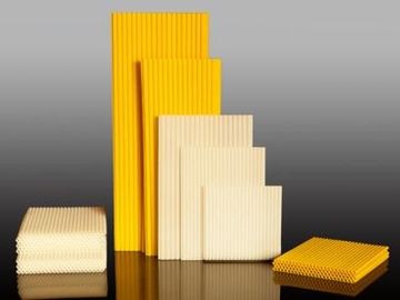Pièces de batterie de chariot élévateur à fourche de couleur jaune/blanc durable Séparateur tubulaire de batterie gant avec certification CE