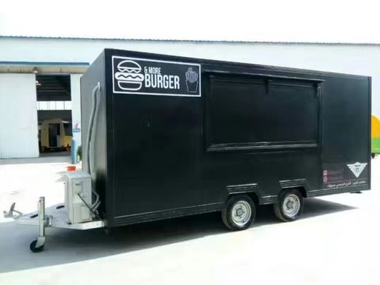 Trailers mobiles pour camions de nourriture à air avec machine à snacks et équipement