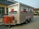 Trailers mobiles pour camions de nourriture à air avec machine à snacks et équipement