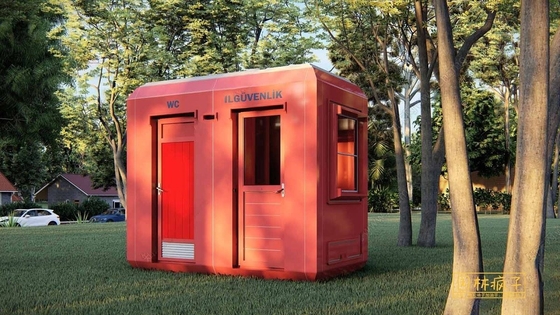 Caravanes de toilettes mobiles personnalisables pour les événements en plein air et les chantiers de construction