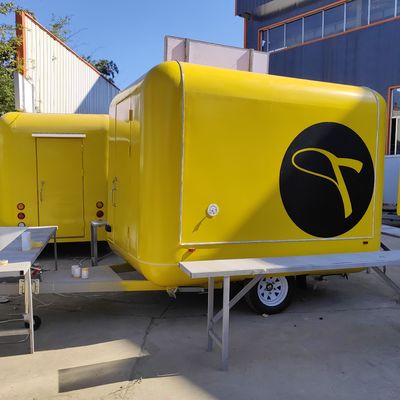 Populaire  Mobile Fast Food Trailer Camion alimentaire standard avec cuisine complète
