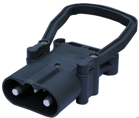 Connecteur de pile à élévateur élévateur à fourche à l'épreuve des acides EC320 mâle femelle certifié CE avec coque terminale PP durable