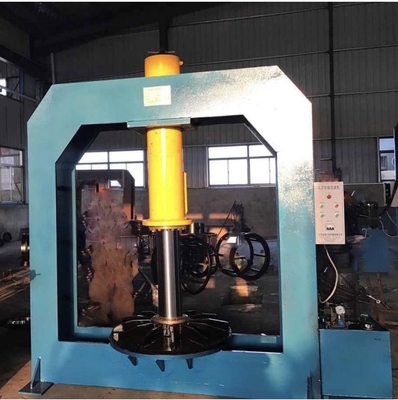 TP160 certifiée ISO, presseuse à pneus en acier solide pour chariot élévateur industriel