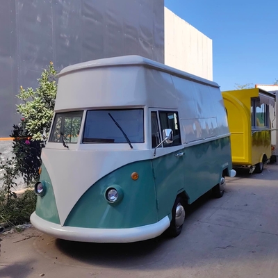 Commercial Food Van Concession Rue Voiture de transport de nourriture mobile Chariot de restauration rapide