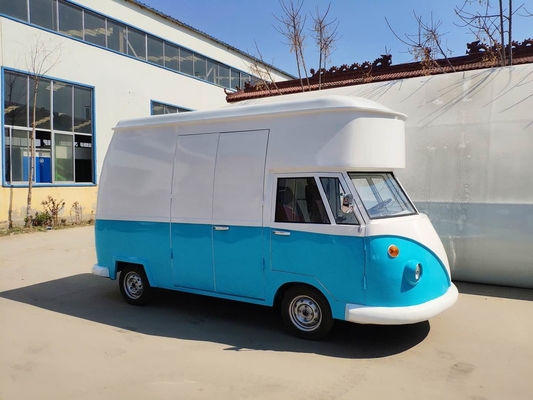 Commercial Food Van Concession Rue Voiture de transport de nourriture mobile Chariot de restauration rapide