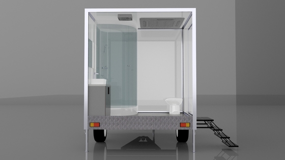 Affordable Fonctionnel et personnalisable Mobile douche simple remorque extérieure salle de bain de luxe Toilette