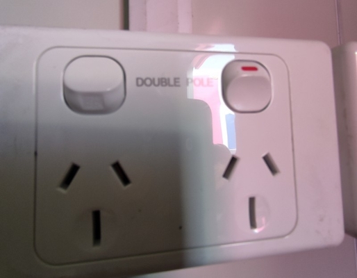 Appareil roulant de luxe standard australien avec salle de douche