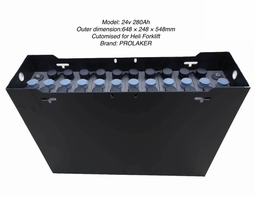 Heli 3PZS270 24V 270AH Batterie Pour le camion à palettes alimenté par batterie CBD20 fabricant