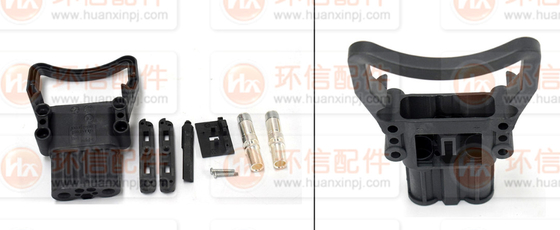 DIN160 de haute qualité 600V 160A connecteur de pile de chariot élévateur mâle femelle à l'épreuve de l'acide avec coque de terminal PP