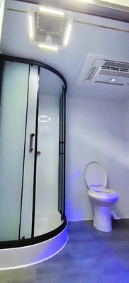 Luxe chambre individuelle personnalisable Mobile Toilette DoucheTrailer/Porta Potty à louer pour les mariages Fêtes, en plein air, voyage