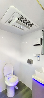 Luxe chambre individuelle personnalisable Mobile Toilette DoucheTrailer/Porta Potty à louer pour les mariages Fêtes, en plein air, voyage