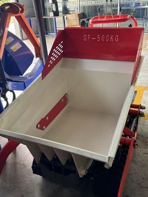 Tout Terrien Agriculture GF500 Crawler Dumper 500kg Mini Truck Dumper Piste en caoutchouc