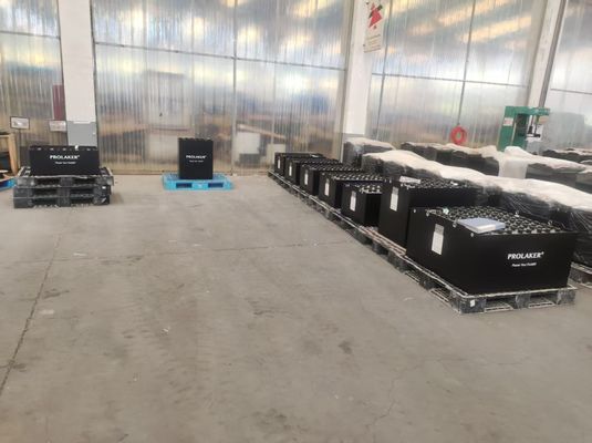 Batterie de traction au plomb à acide 48V 550Ah pour chariot élévateur, certifié CE