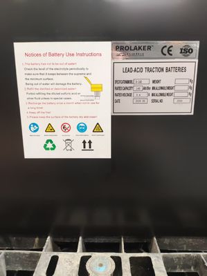 Batterie au plomb 36V 245Ah avec certification CE