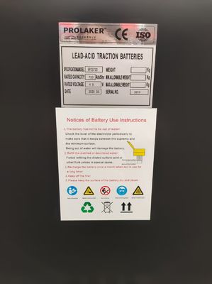 Batterie au plomb acide à cycle profond 48v 8PZS720 pour chariots élévateurs HYUNDAI