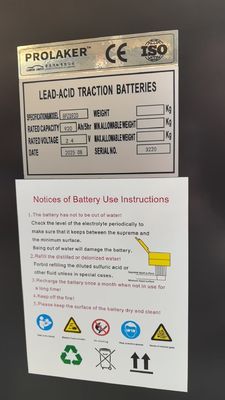 8PZS920 24V chariot élévateur à fourche de stockage Piles plomb-acide 920Ah avec service de personnalisation