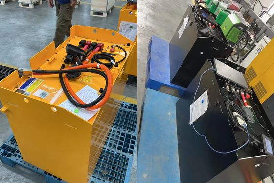 Personnaliser la batterie de traction du chariot élévateur à 51.2V 690Ah LAKER Conversion de plomb-acide en lithium