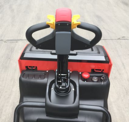 LAKER Économie de main-d'œuvre 2 tonnes Stand On Electric Pallet Truck avec une batterie de grande capacité de 210Ah