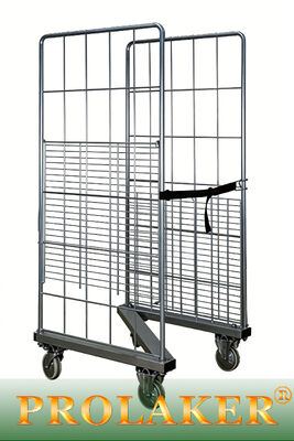 Cage à rouleaux d'entrepôt de type Z Taille personnalisable Capacité de charge Formation droite pliable pour le chiffre d'affaires des matériaux