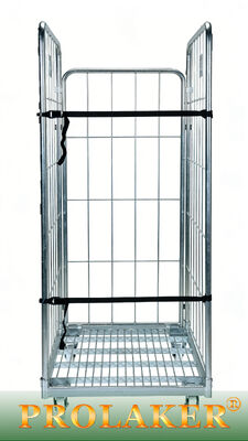 Pratique entrepôt spécifique à trois côtés de la cage à rouleaux