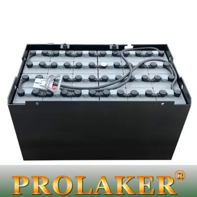 Batterie pour véhicule à traction hélicoïdale D-400 Batterie de modèle euro - Batterie de chariot élévateur électrique à traction hélicoïdale 48V 400Ah en gros