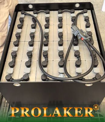 Batterie de traction à haute capacité à faible décharge 48V 4PZS480 pour chariot élévateur