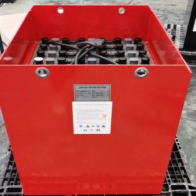 Batterie de traction de chariot élévateur LAKER haute efficacité 80V 5PZS650 pour héli CPD45-A2 de couleur rouge