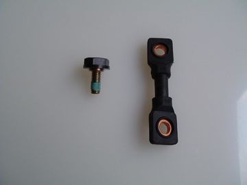 Couleur professionnelle de noir de vis de boulon de batterie de la traction M10 avec la tête en plastique