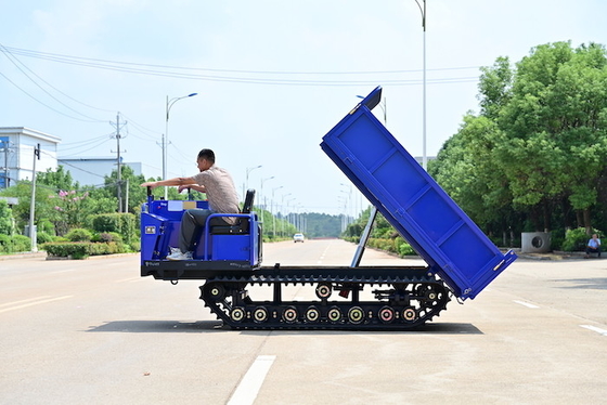 GF5000C 5 tonnes Capacité de chargement automatique Camion-déchargeur à rampe utilisé pour la plantation de palmiers à huile