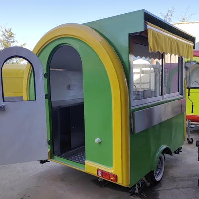 Trailer de restauration portable Cuisine mobile entièrement équipée Facilité d'entretien