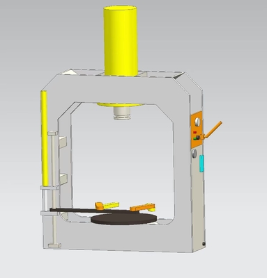 Machine de pressage de pneus solides lourds certifié ISO9001 200Ton TP200 disponible