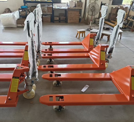 Chariot de manutention hydraulique manuel CBY-111 3 tonnes roues nylon