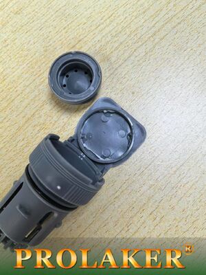 Bouchon de ventilation flottant en PP 75/92mm Gris Conception d'économie d'eau pour ventilation sûre de batterie de chariot élévateur