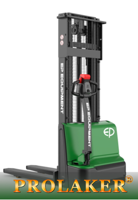Gerbeur électrique à pied EP DS3 1500 kg, gerbeur compact pour allées étroites avec chargeur intégré