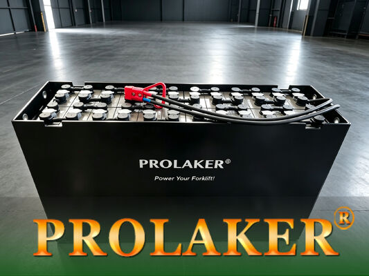 Batterie de Traction PROLAKER 48V 5VBS500, 1500 Cycles, batterie au plomb à faible entretien pour chariot élévateur