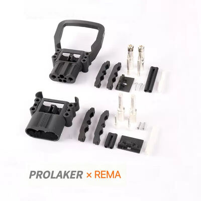 Connecteur de batterie REMA DIN160 résistant aux acides et durable avec un courant nominal de 160A conforme à la norme DIN EN 1175